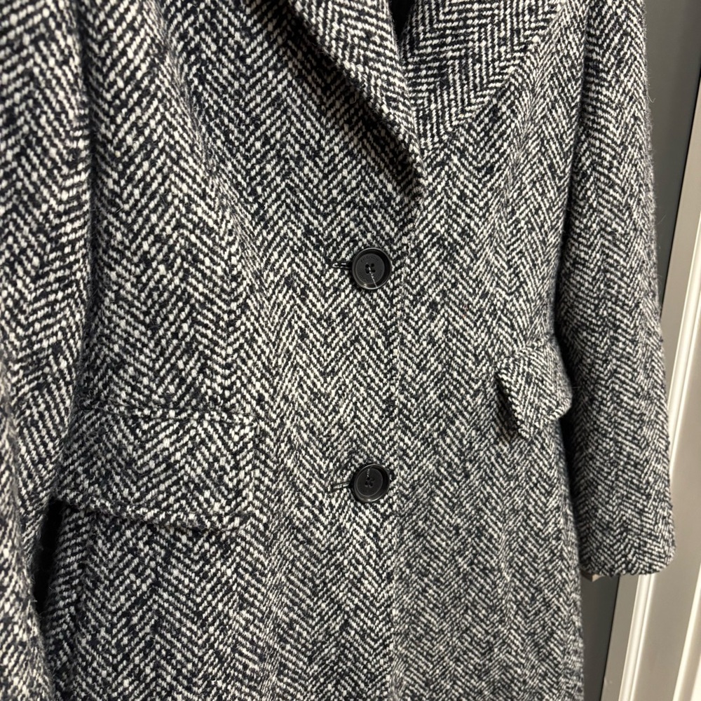 French Connection Chantelle Herringbone Coat - Picture 6 of 11
